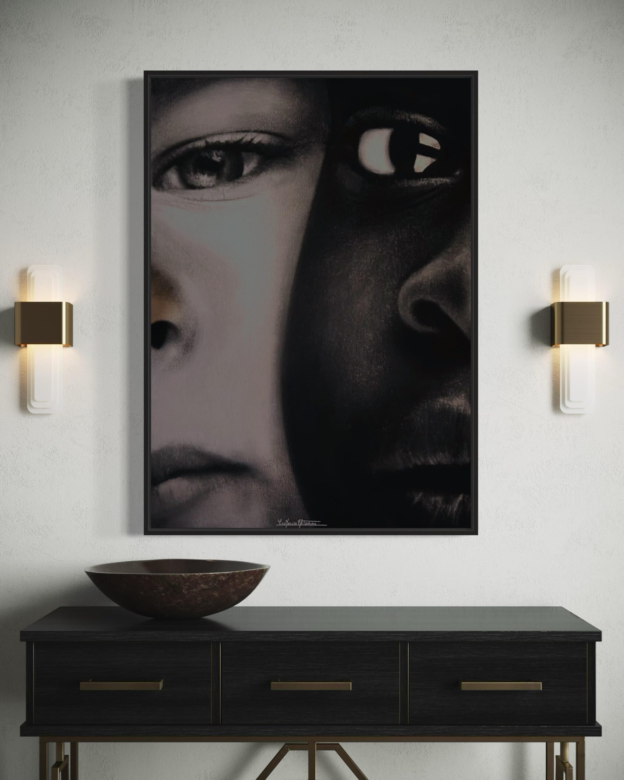 Œuvre « Polychrome » par Marine Tassou