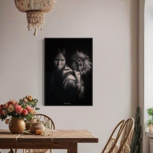 Œuvre « Naanee » par Marine Tassou Œuvre « Naanee » par Marine Tassou