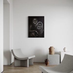 Œuvre « Naanee » par Marine Tassou Œuvre « Naanee » par Marine Tassou